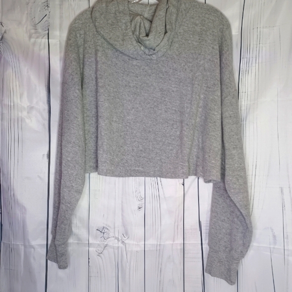 Madewell MWL cropped hooded sweatshirt - Picture 8 of 12